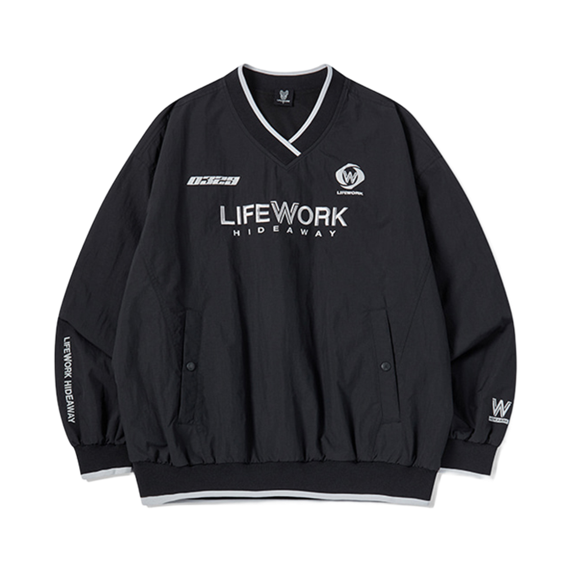 라이프워크 넘버링 원마일 맨투맨_LW251MT340(Lifework Numbering One Mile Sweatshirt_LW251MT340) - 2
