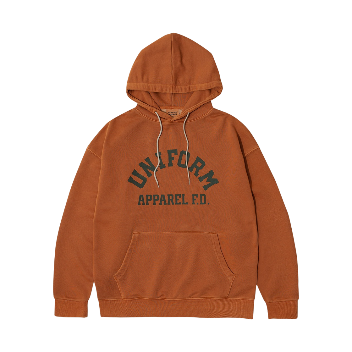 SMHD4727_darkorange_29 PERSTEP Toolkit Pigment Hoodie Darkorange SMHD4727