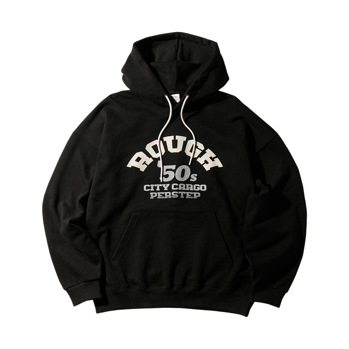 SMHD4683_Black_291 PERSTEP City Cargo Heavy Weight Hoodie Black SMHD4683