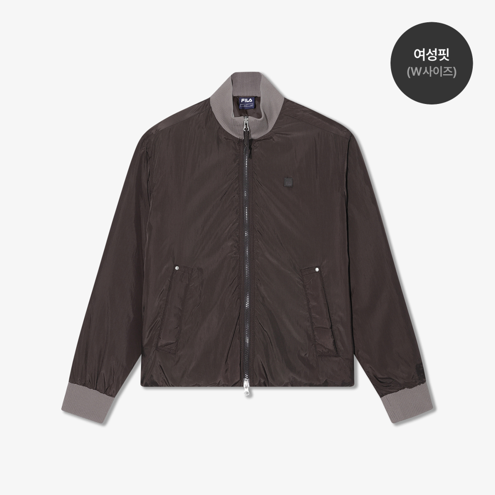 [5% 적립] 휠라 트랙패딩 자켓 브라운([5% 적립] FILA Track Padded Jacket Brown) - 3