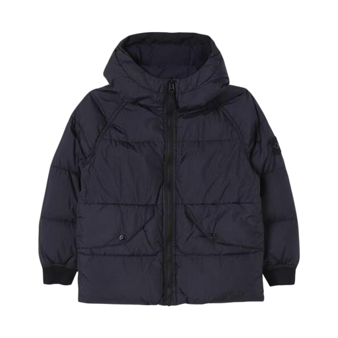 811640223-V0020 (Kids) Stone Island 40223 Garment Dyed Crinkle Reps R-Nylon Down Jacket Navy Blue - 24FW