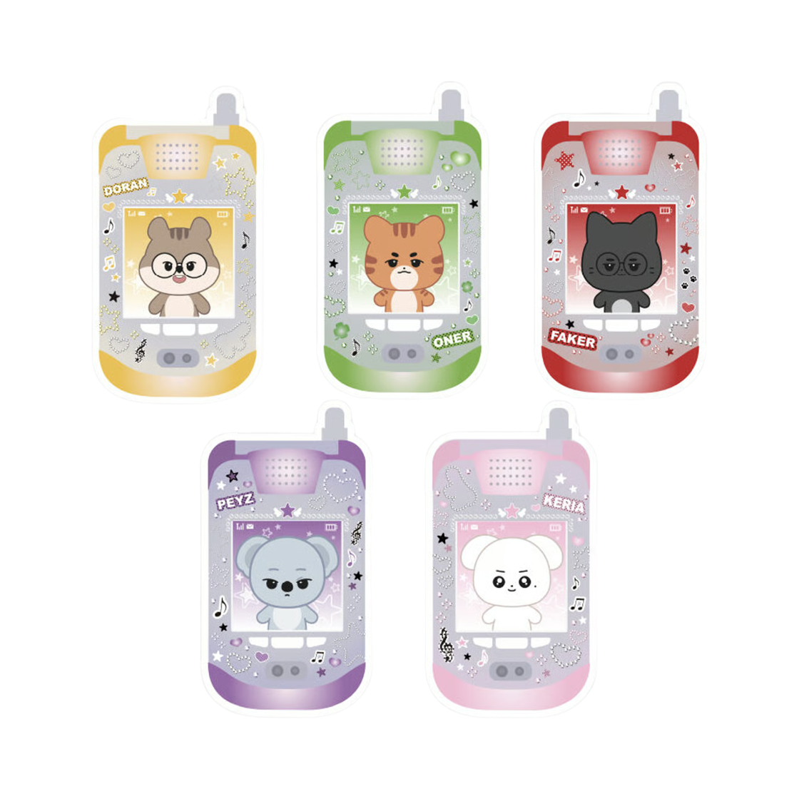 T1 컴퍼스 스티커 세트(T1 Compass Sticker Set)
