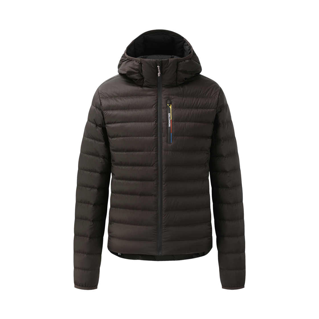 LD0281800 (W) Salomon X-Fuse Hooded Down Jacket V2 Chocolate