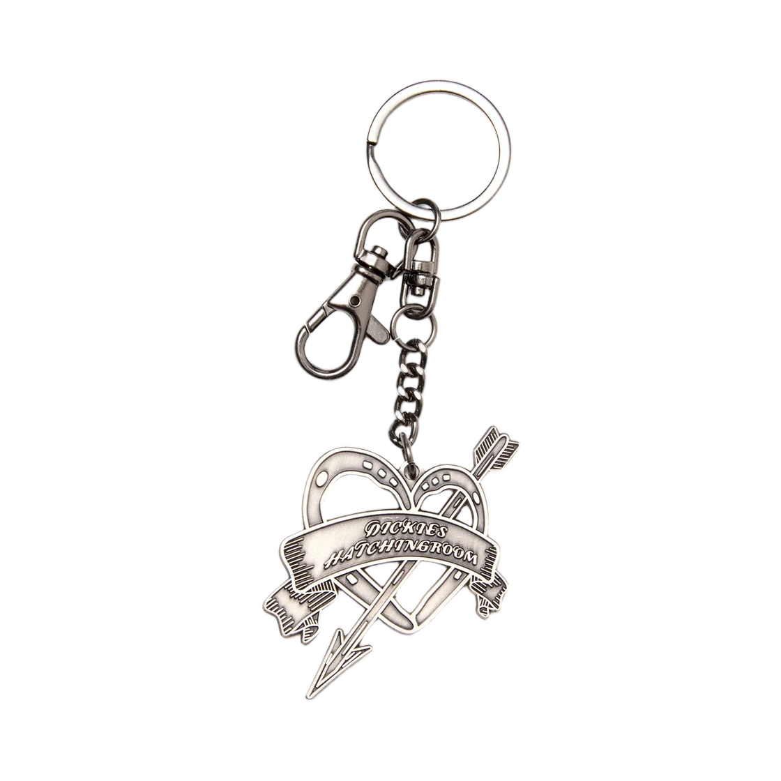 해칭룸 x 디키즈 홀스슈 하트 키링(Hatchingroom x Dickies Horseshoe Heart Keyring) - 1