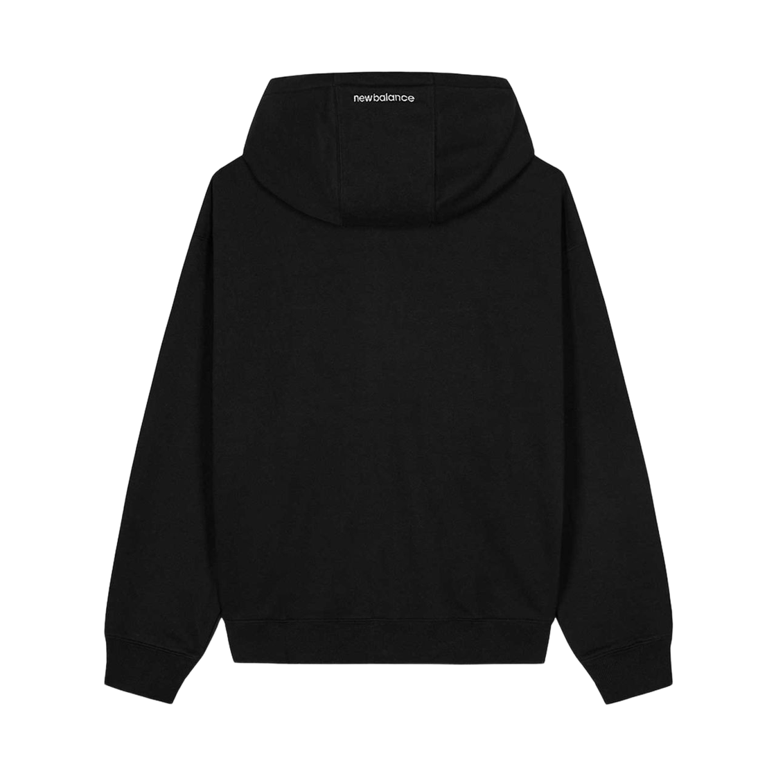 뉴발란스 에센셜 클래식 플리스 집업 후드 블랙(New Balance Essentials Classic Fleece Zip Up Hoodie Black) - 2