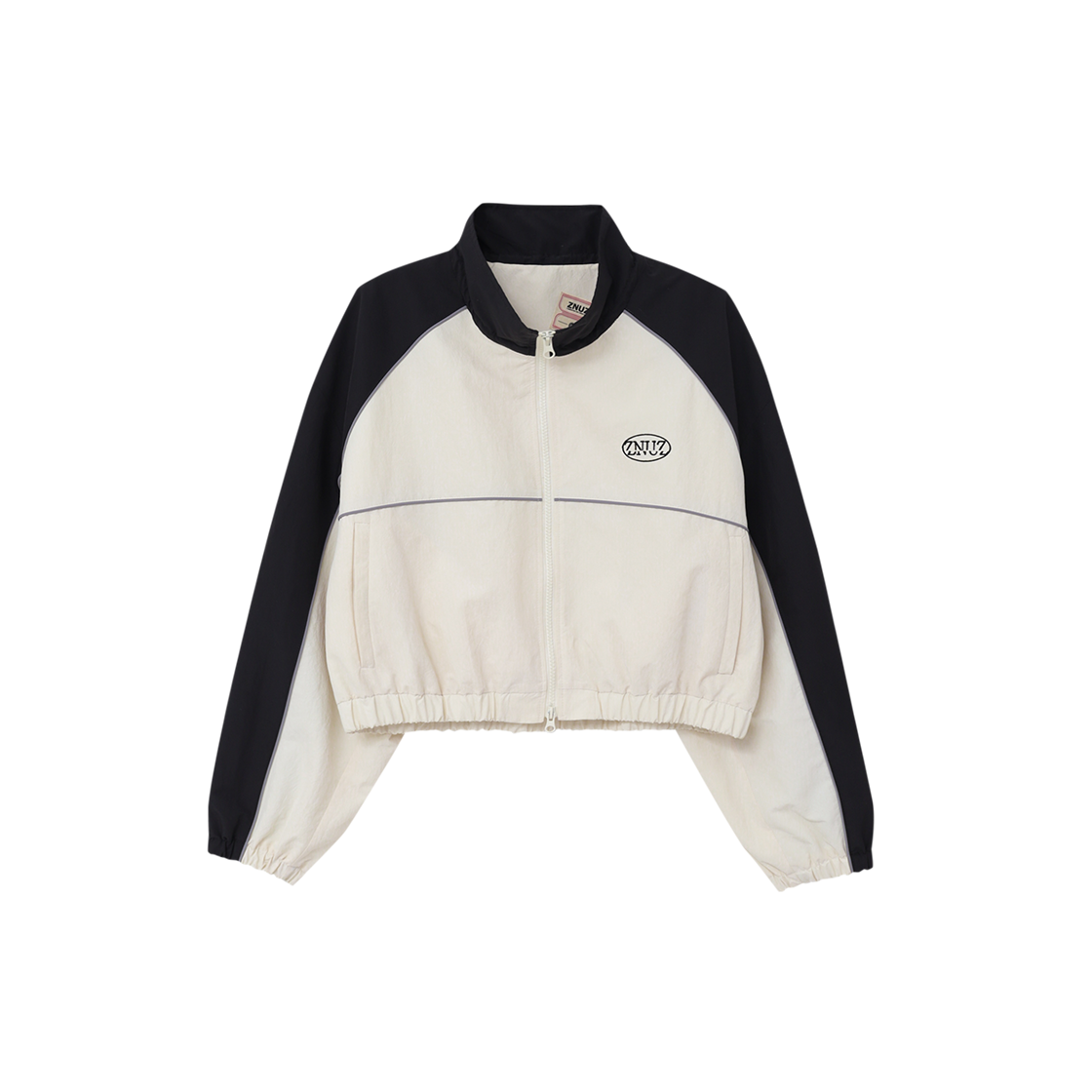 Z25S-WJP06-LB Znuz Zet-Up String Crop Jumper - Light Beige