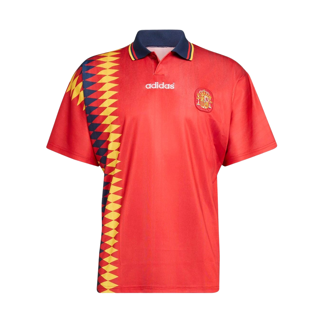 JN3707 Adidas Spain 1994 Home Jersey Collegiate Red - KR Sizing (Non Marking Ver.)
