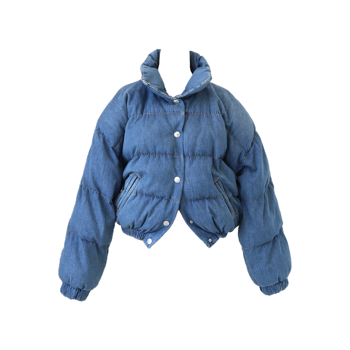 IT3ROA2RTTSE Chanel 24K Washed Denim Blue Jacket