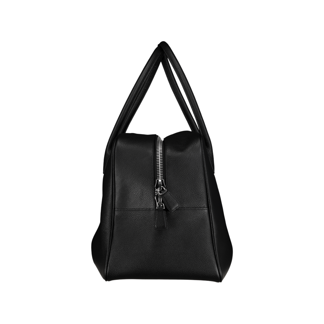 언더마이카 아카이브 맥시 레더 볼링 백 블랙(Undermycar Archive Maxi Leather Bowling Bag Black) - 3