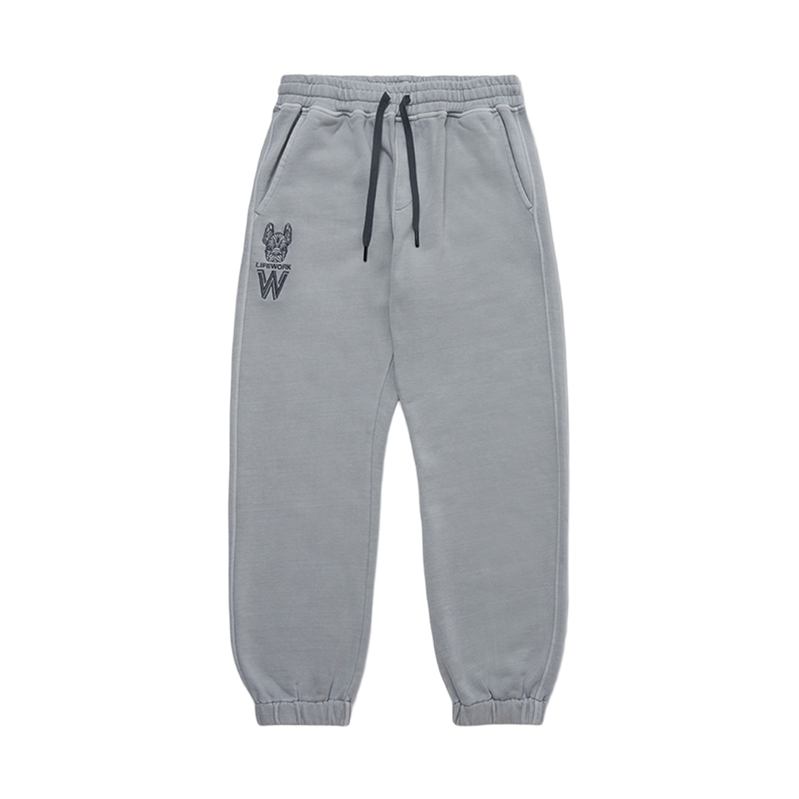 LW231KL310 Lifework Multi-Logo Pigment Jogger Pants_LW231KL310