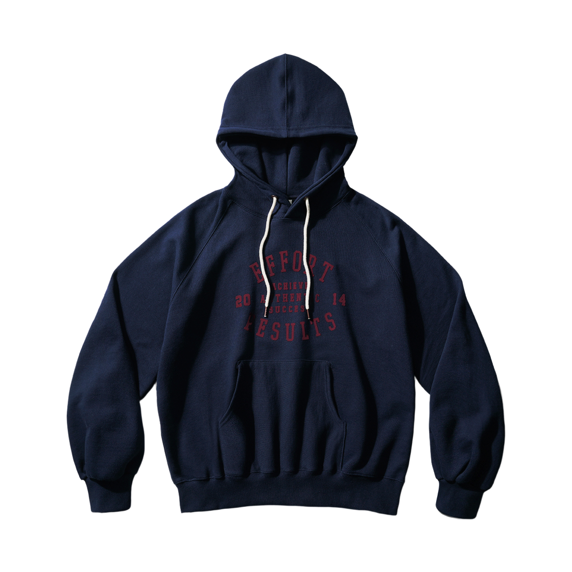 HYHD4533_Navy_292 PERSTEP Effort Athentic Heavy Weigt Hoodie Navy HYHD4533