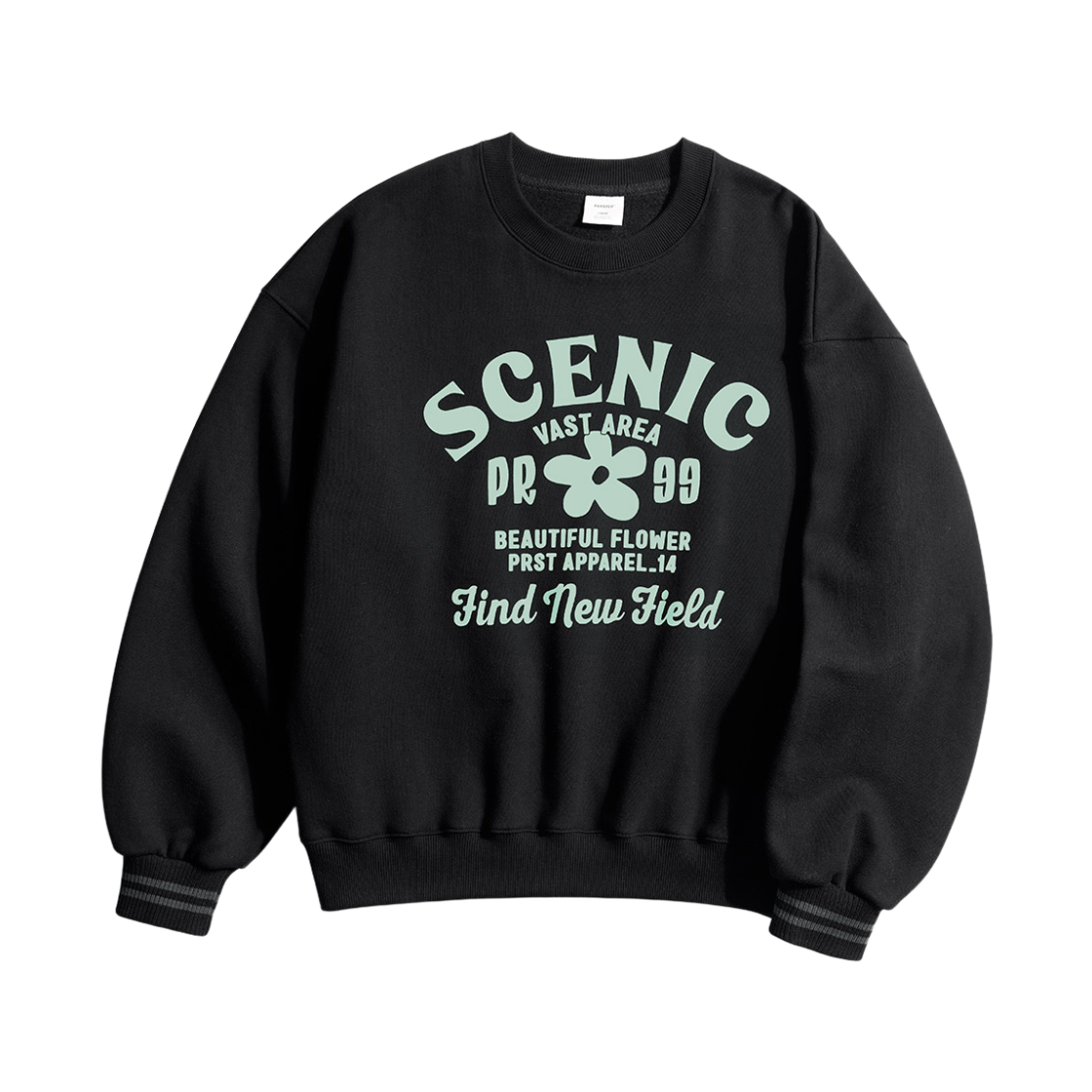 JUMT4611_Black_29 PERSTEP Scenic Sweat Shirt Black JUMT4611