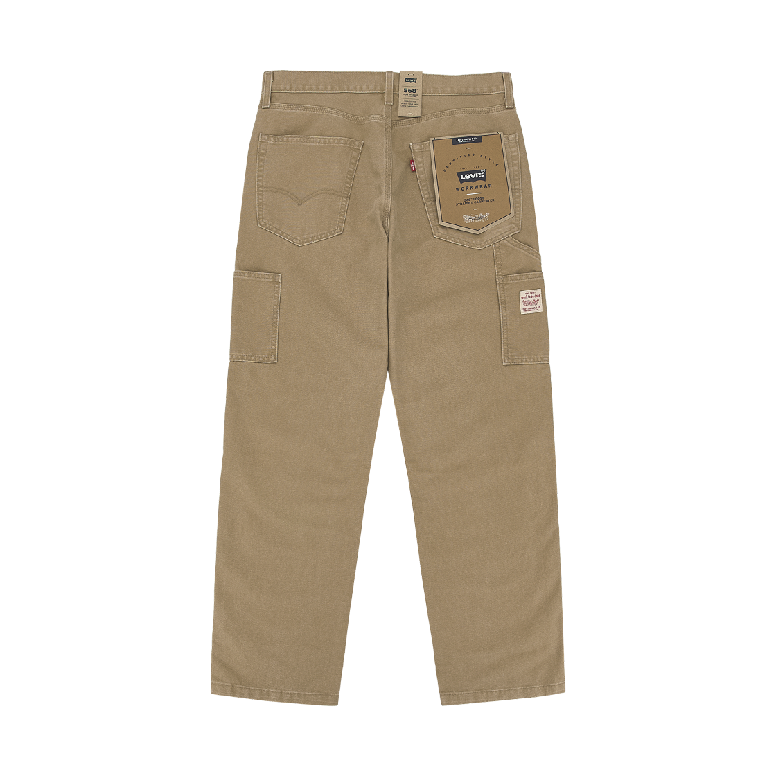 리바이스 568 루즈 스트레이트 카펜터 팬츠 타이거즈 아이 브라운(Levi's 568 Loose Straight Carpenter Pants Tiger's Eye Brown) - 2