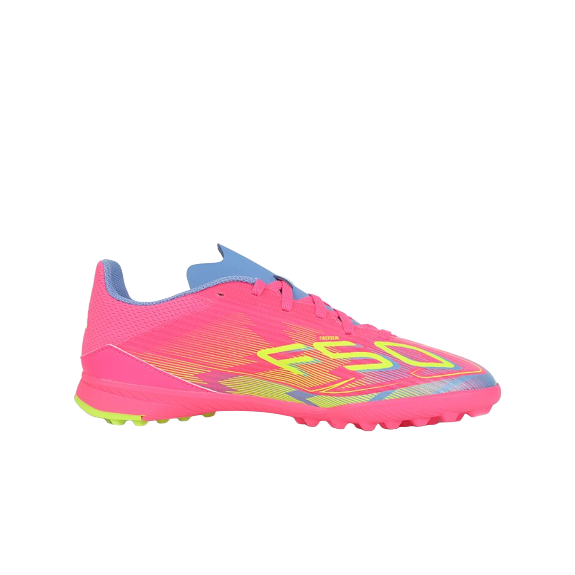 IE3755 (J) Adidas F50 League TF Lucid Pink Lucid Lemon