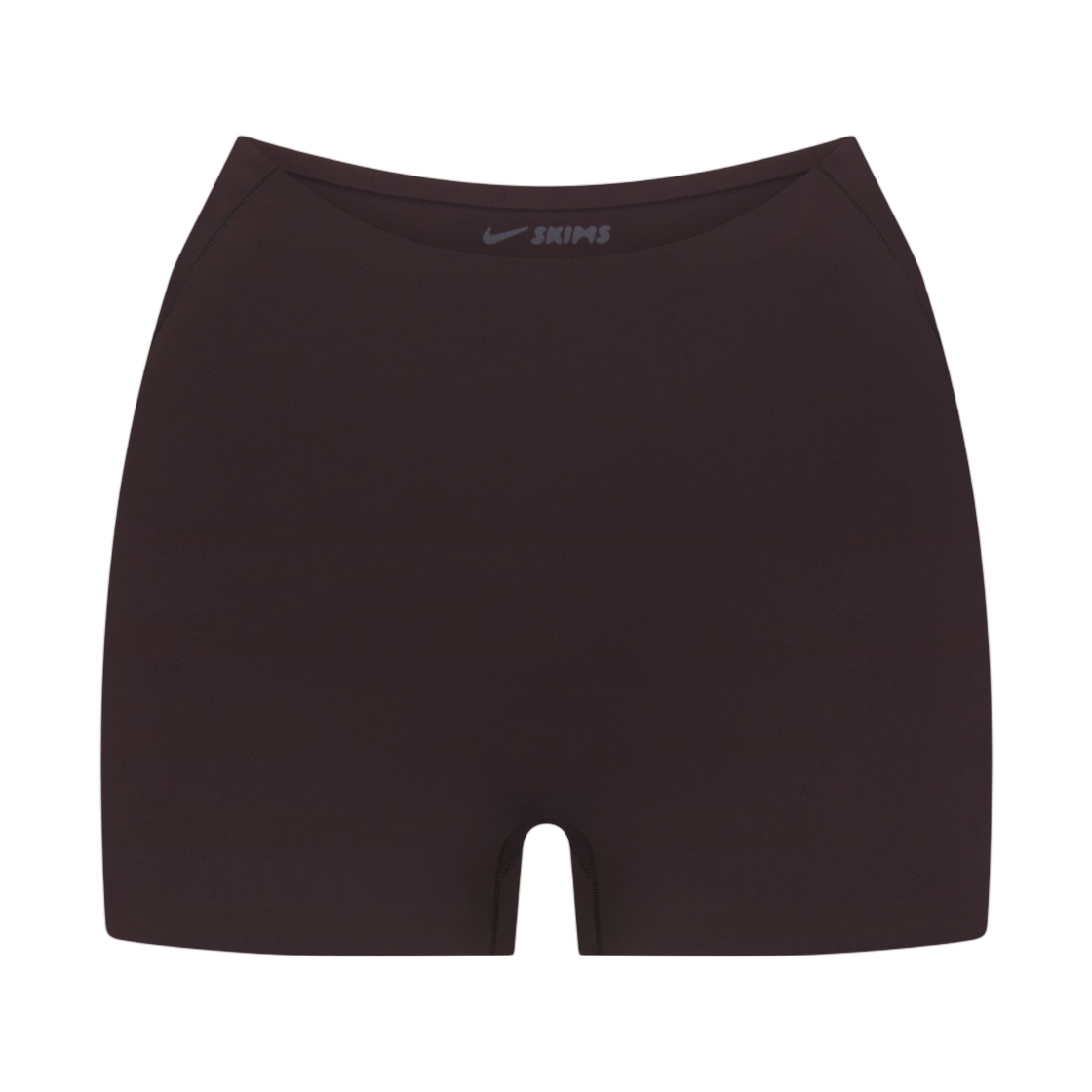 IW7673-231 (W) NikeSKIMS Studio Stretch 3" Short Dark Roast