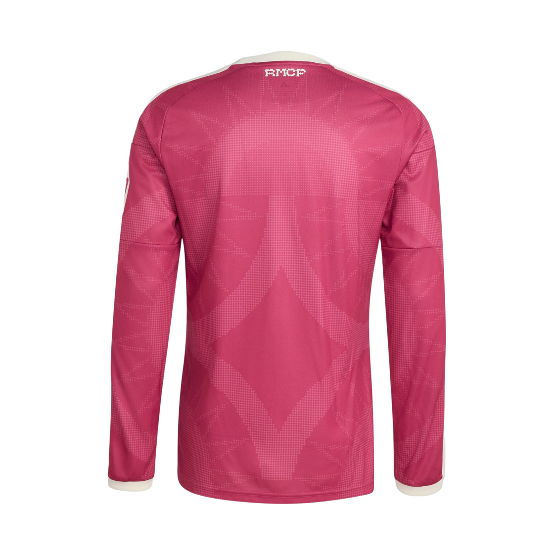아디다스 레알 마드리드 26/27 롱슬리브 써드 저지 와일드 핑크 - KR 사이즈 (논 마킹 버전)(Adidas Real Madrid 26/27 Long Sleeve Third Jersey Wild Pink - KR Sizing (Non Marking Ver.)) - 2