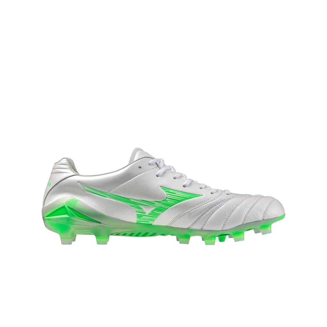 P1GA252037 Mizuno Monarcida Neo III Elite Super White Pearl Neon Green