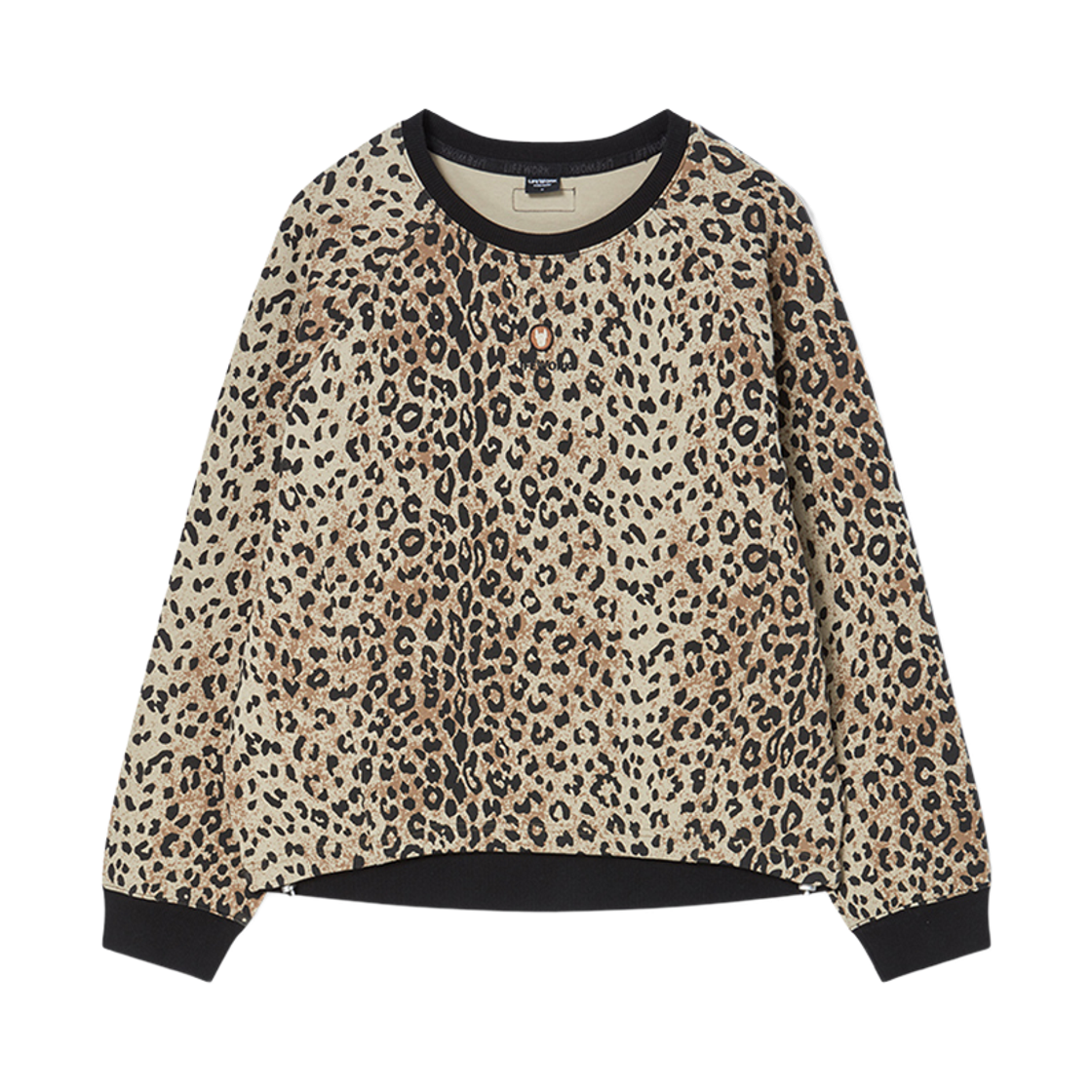 LW261MT701 Lifework Curved Radog Wappen Sweatshirt_LW261MT701