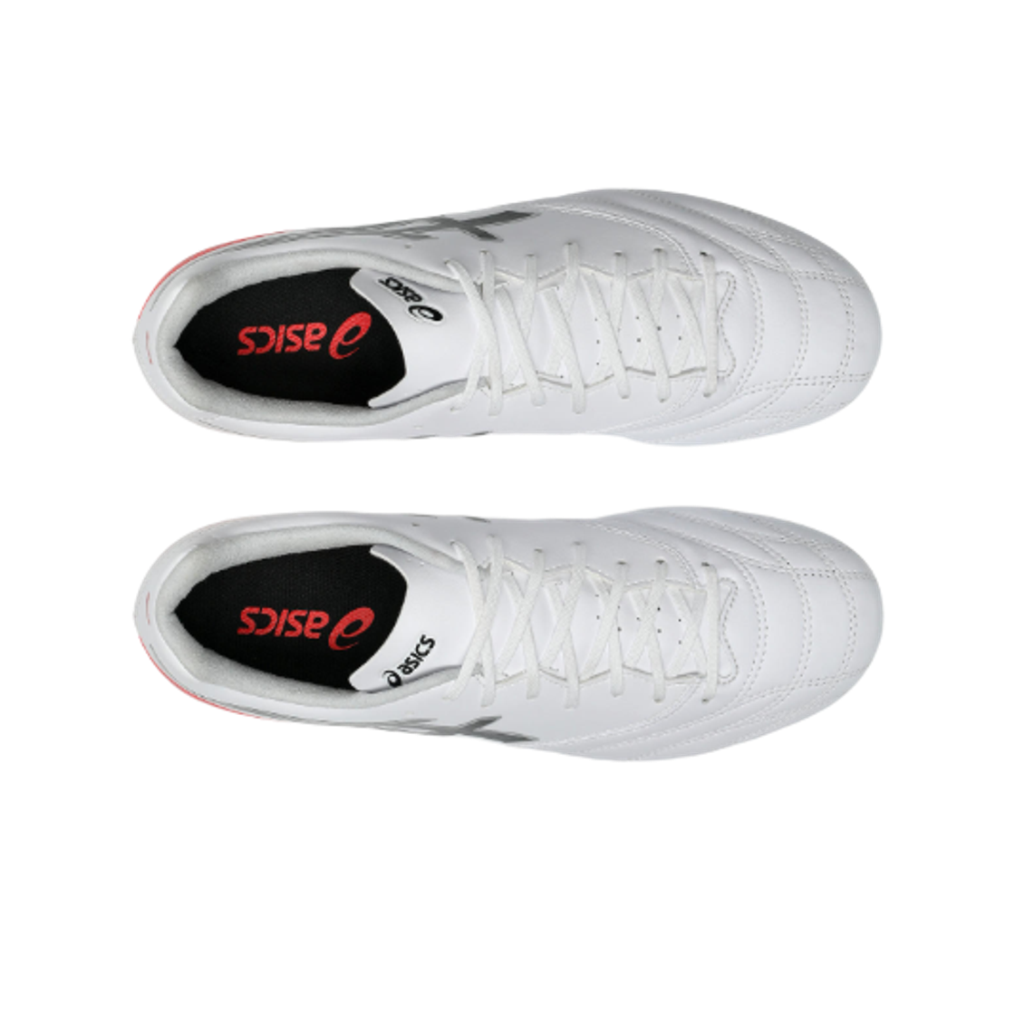 아식스 DS 라이트 어드밴스 화이트 플래쉬 레드 - 2E 와이드(Asics DS Light Advance White Flash Red - 2E Wide) - 2