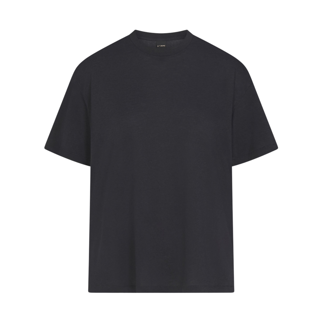 IW1149-054 (W) NikeSKIMS Performance Cotton Blend Oversized Short Sleeve Top Obsidian