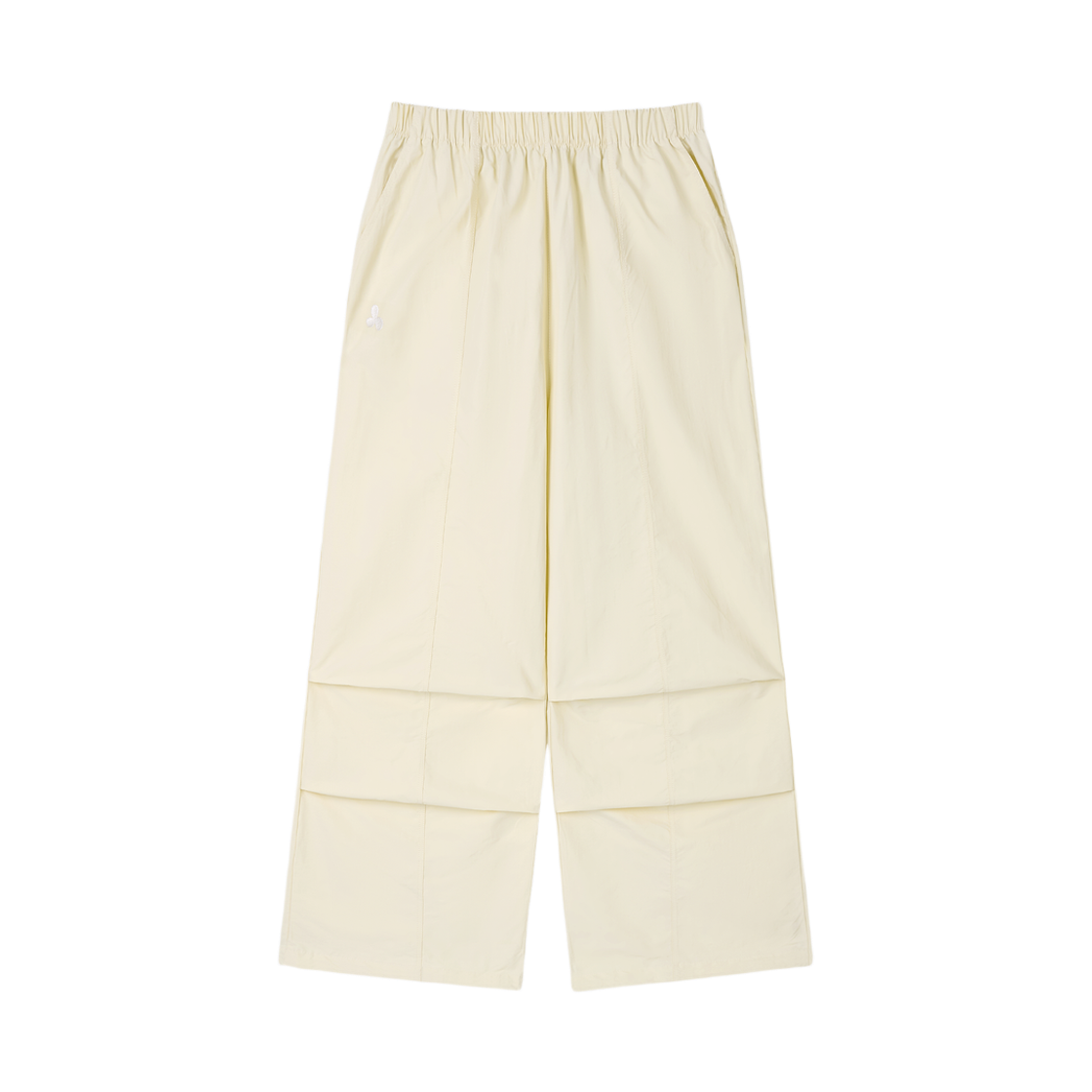 HIS26PF001PTCR Heisan Daily Parachute Pants - Cream