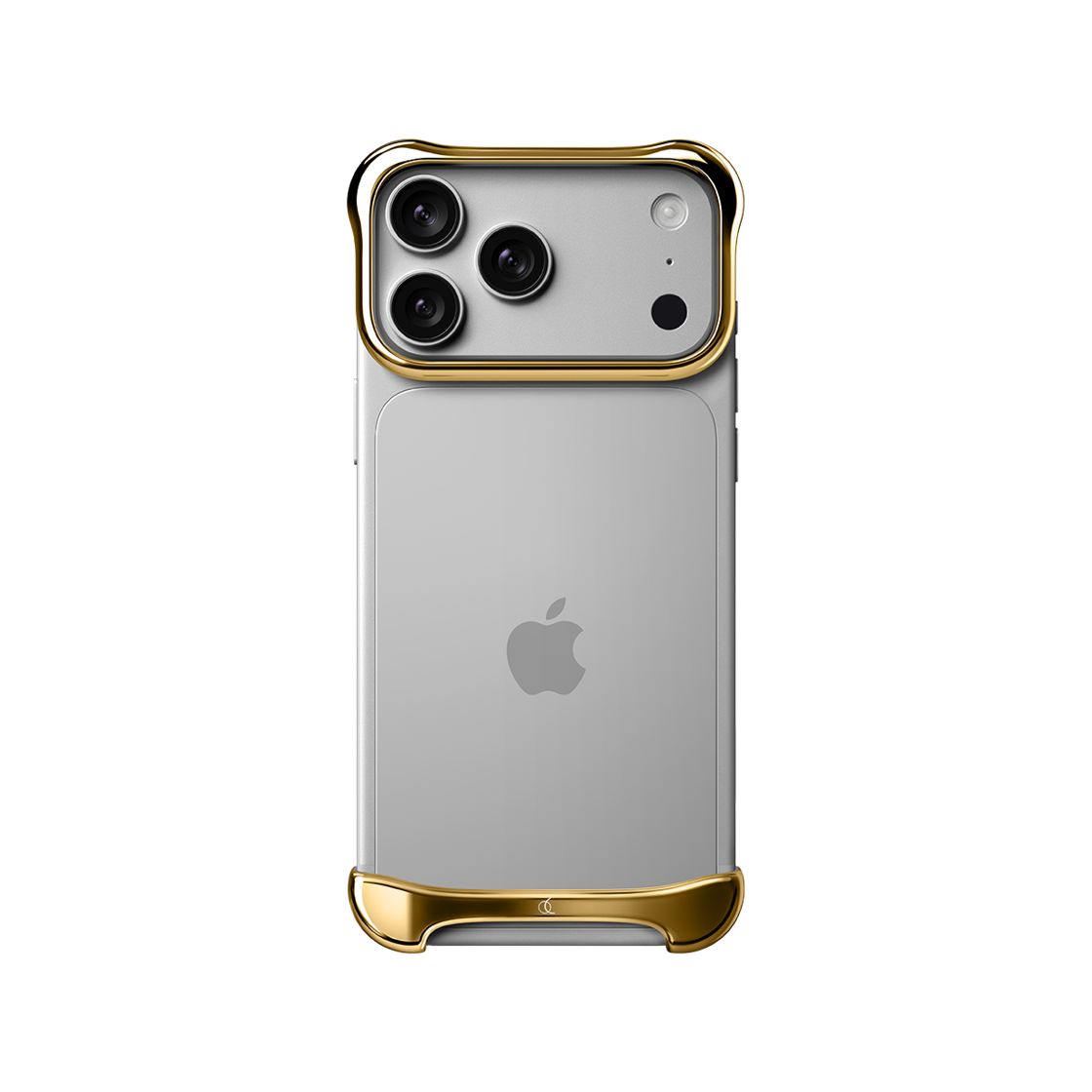 아크펄스 아이폰 항공 알루미늄 범퍼 케이스 미러 골드 (아이폰 18프로/프로맥스)(ArcPulse iPhone Aircraft Aluminum Bumper Case Gold (iPhone 18 Pro/Pro Max)) - 3