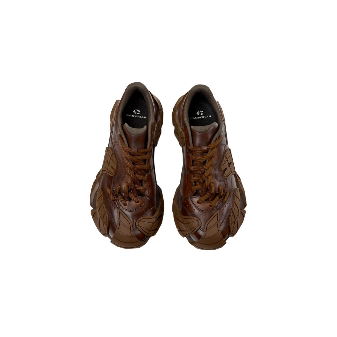 캠퍼랩 유니섹스 토르멘타 스니커즈 브라운(CAMPER LAB Unisex Tormenta Sneakers Brown) - 3