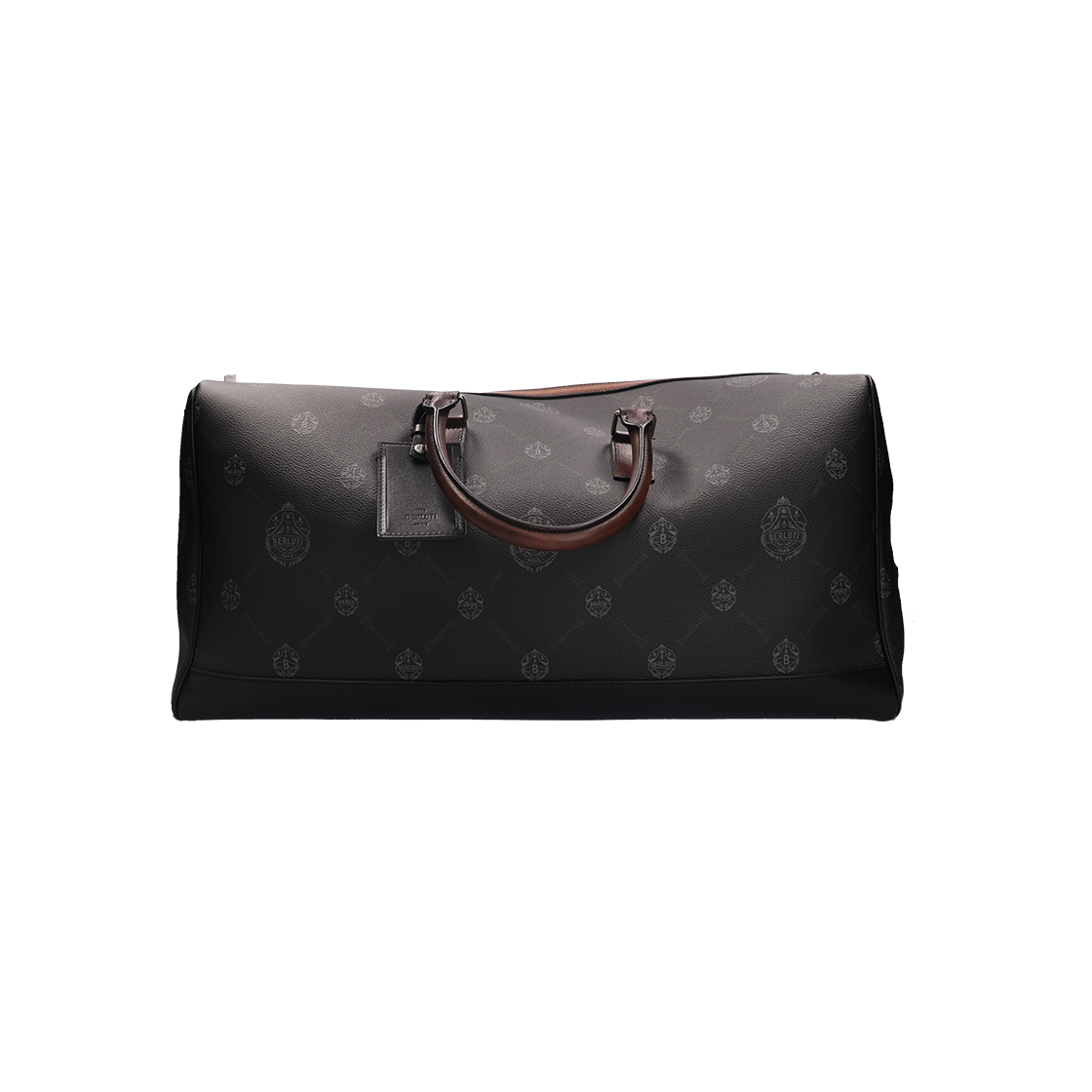 IT75IGI5FW52 Berluti Avant Garde Medium Travel Bag Canvas & Leather Black