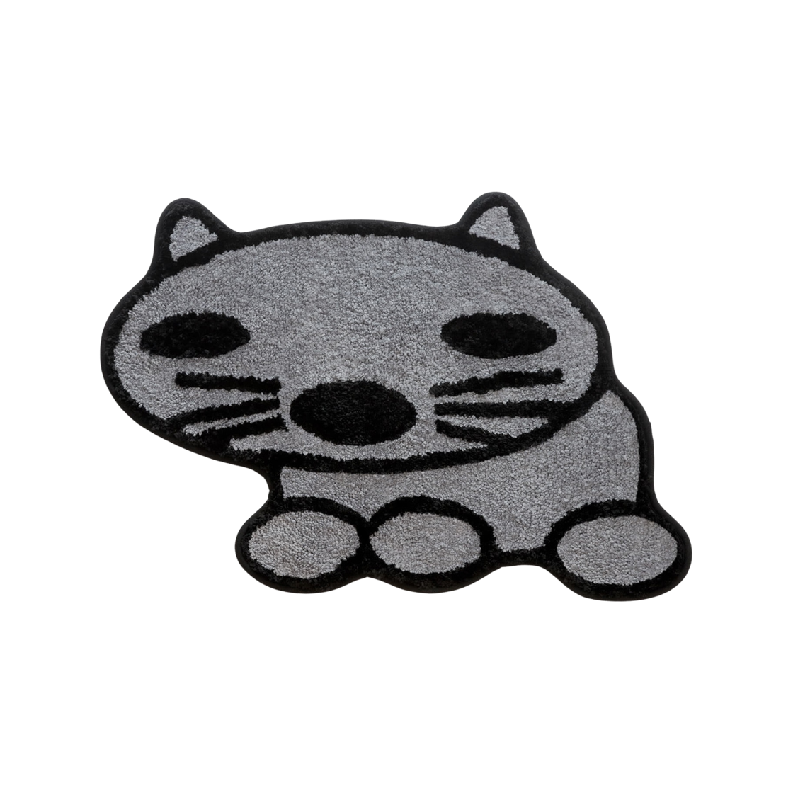 헬로듀드 그레이캣 러그 / 도어매트(Hellodude Gray Cat Rug / Door Mat)