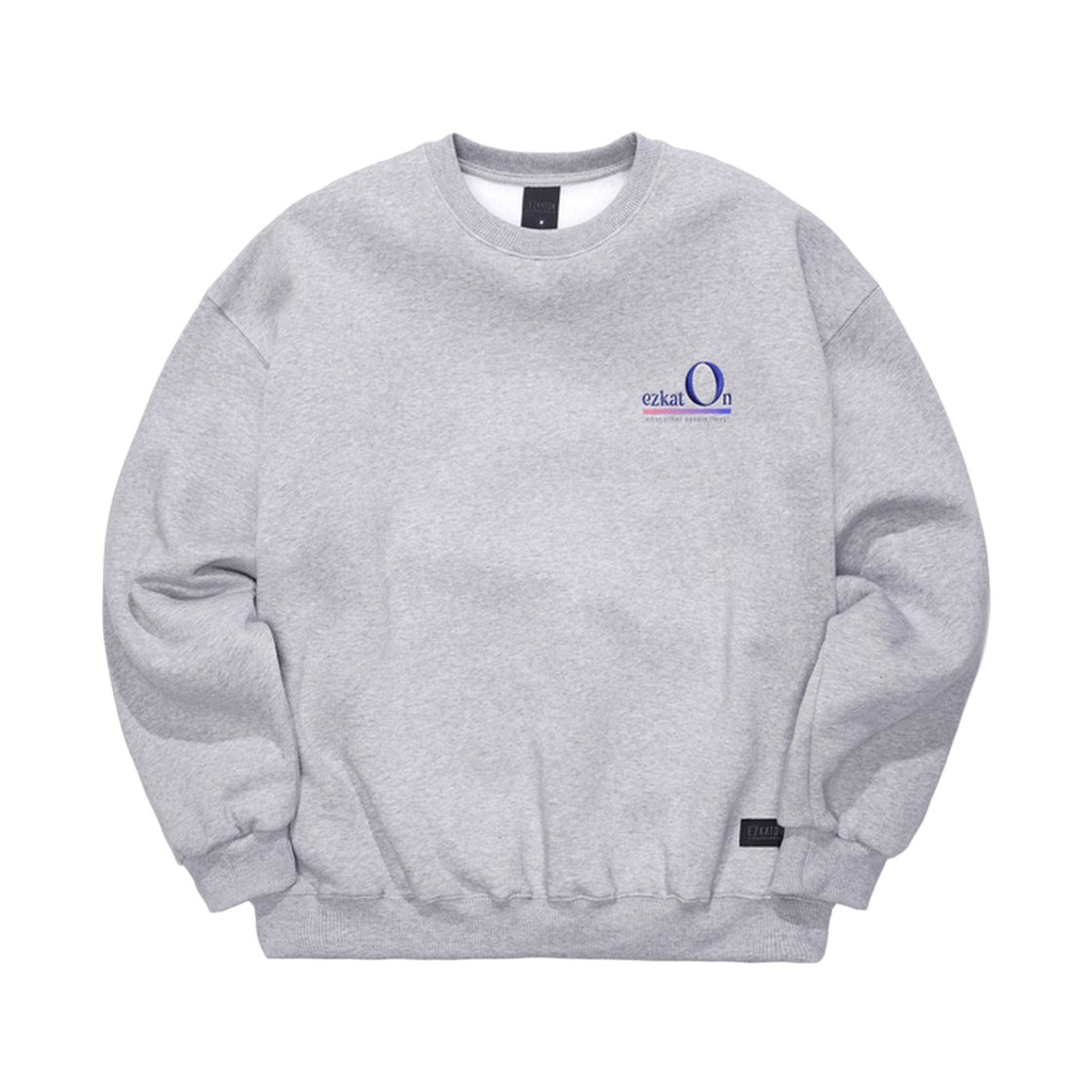 YMMT6564_292 EZKATON Section Sweat Shirts Gray YMMT6564