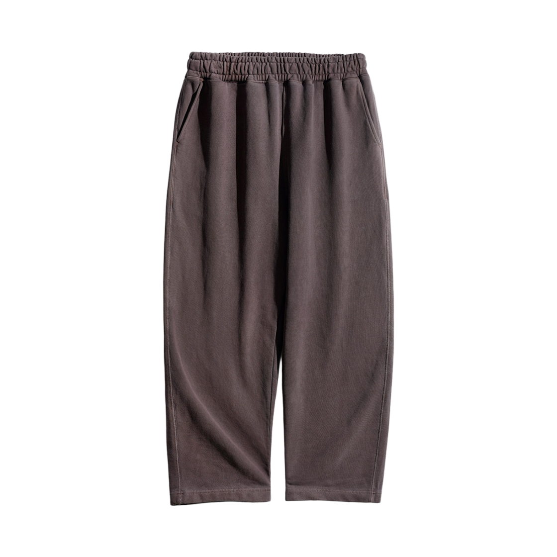 HYLP4570_Brown_291 PERSTEP Liam Pigment Lounge Heavy Weight Sweat Pants Brown HYLP4570