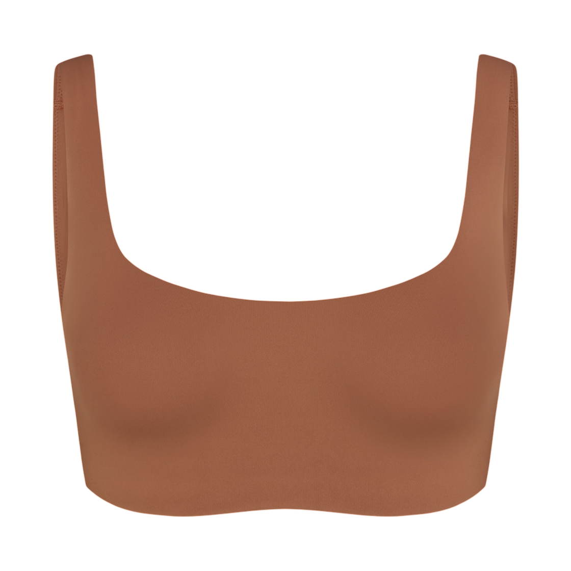 IR5035-263 (W) NikeSKIMS Matte Scoop Neck Bra Carob Brown