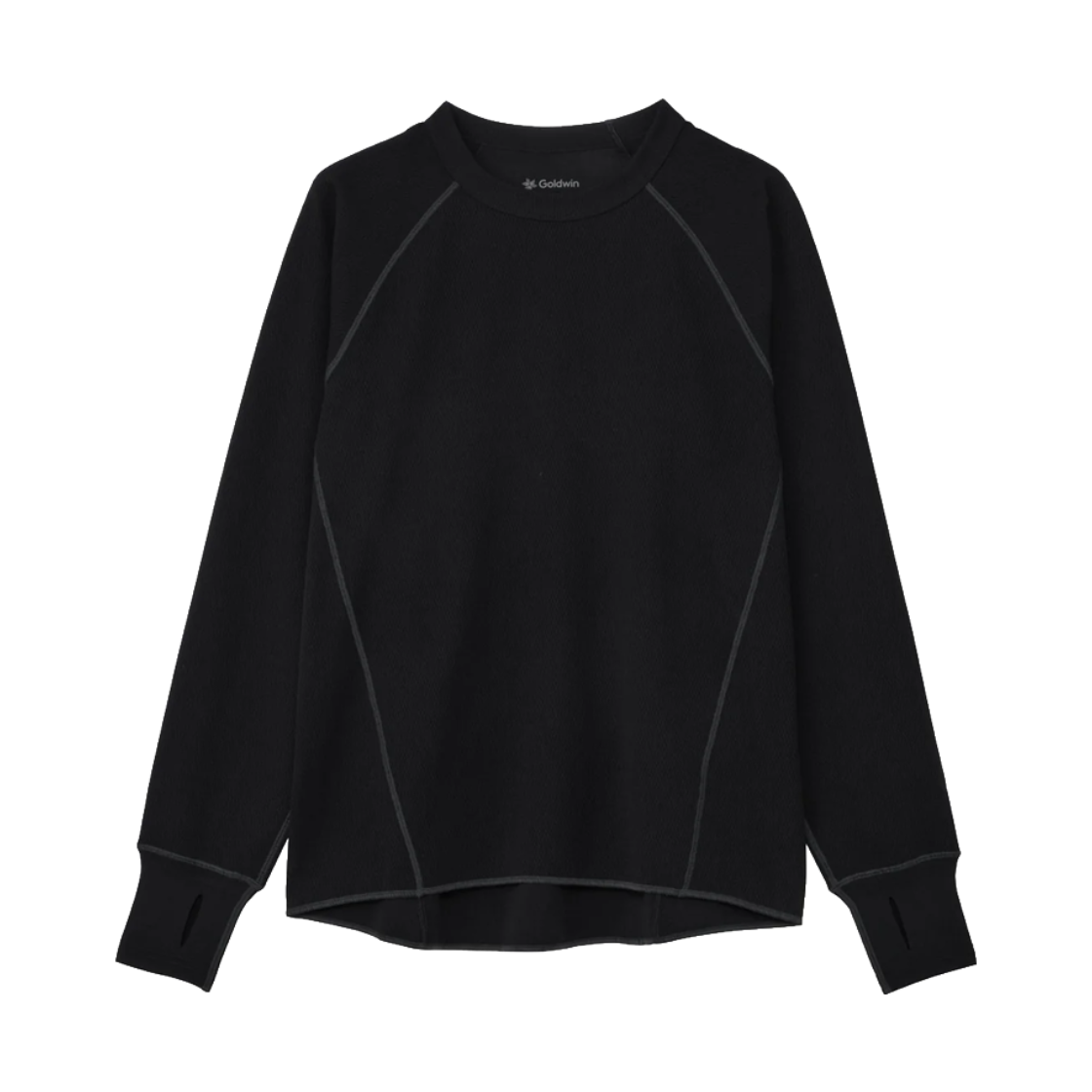 골드윈 플랫 와플 탑 블랙 - 26FW(Goldwin Flat WF Top Black - 26FW)