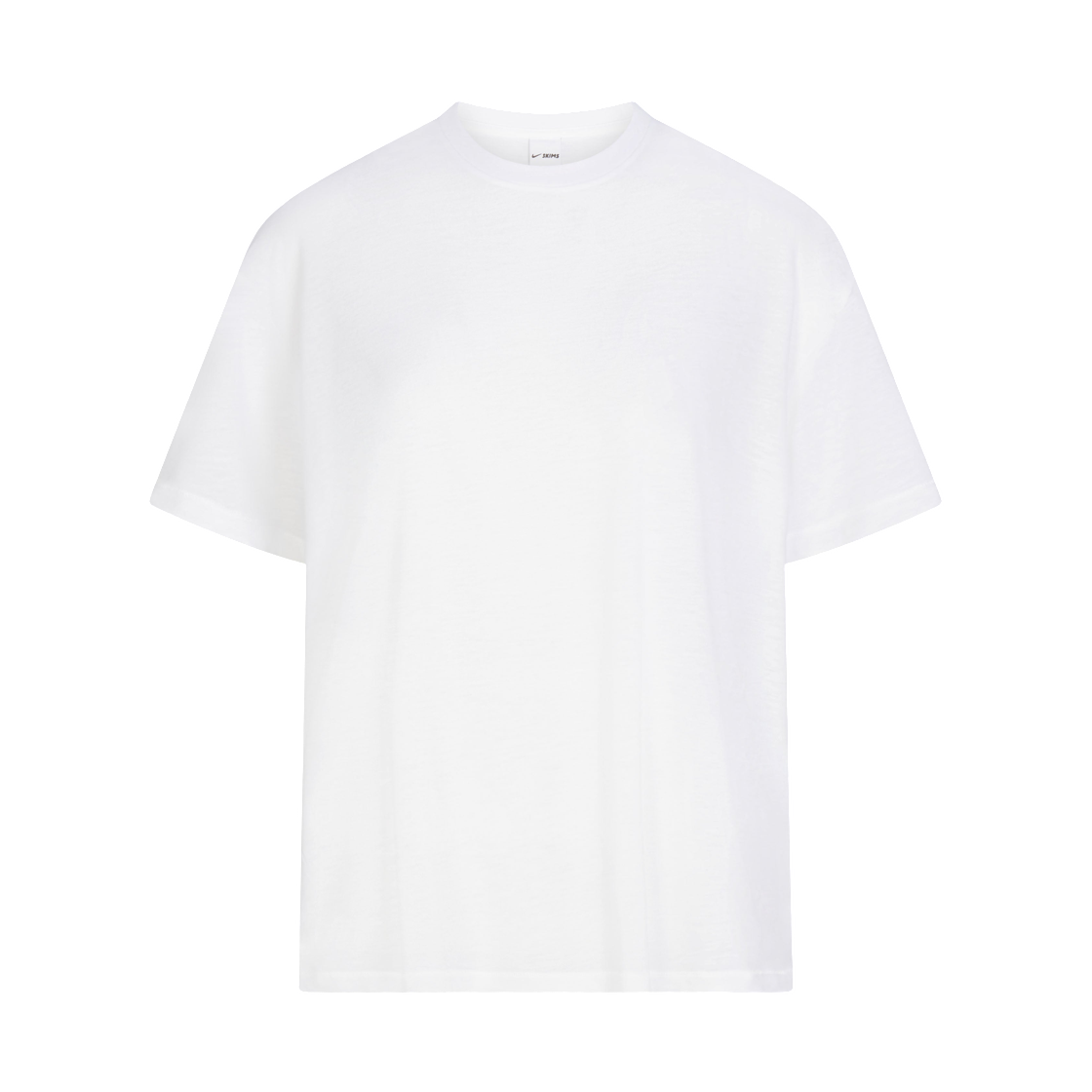 IW1149-125 (W) NikeSKIMS Performance Cotton Blend Oversized Short Sleeve Top Snow