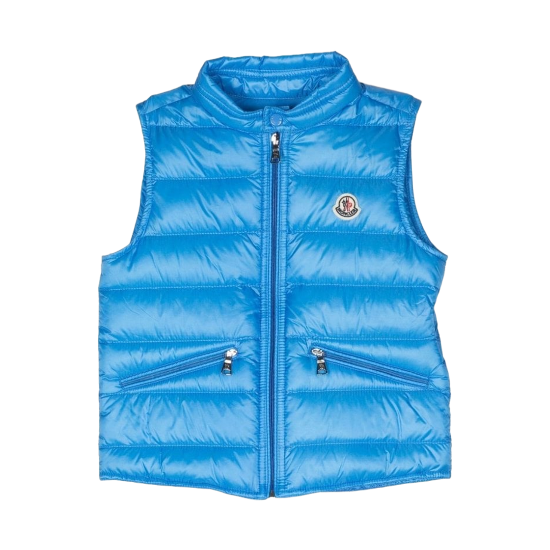 I1-954-1A00100-53334-72L (Kids) Moncler Gui Down Vest Royal Blue - 23SS