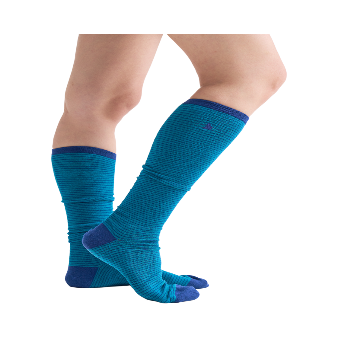 하이산 심볼 스트라이프 양말 네이비(Heisan Symbol Stripe Socks - Navy) - 4
