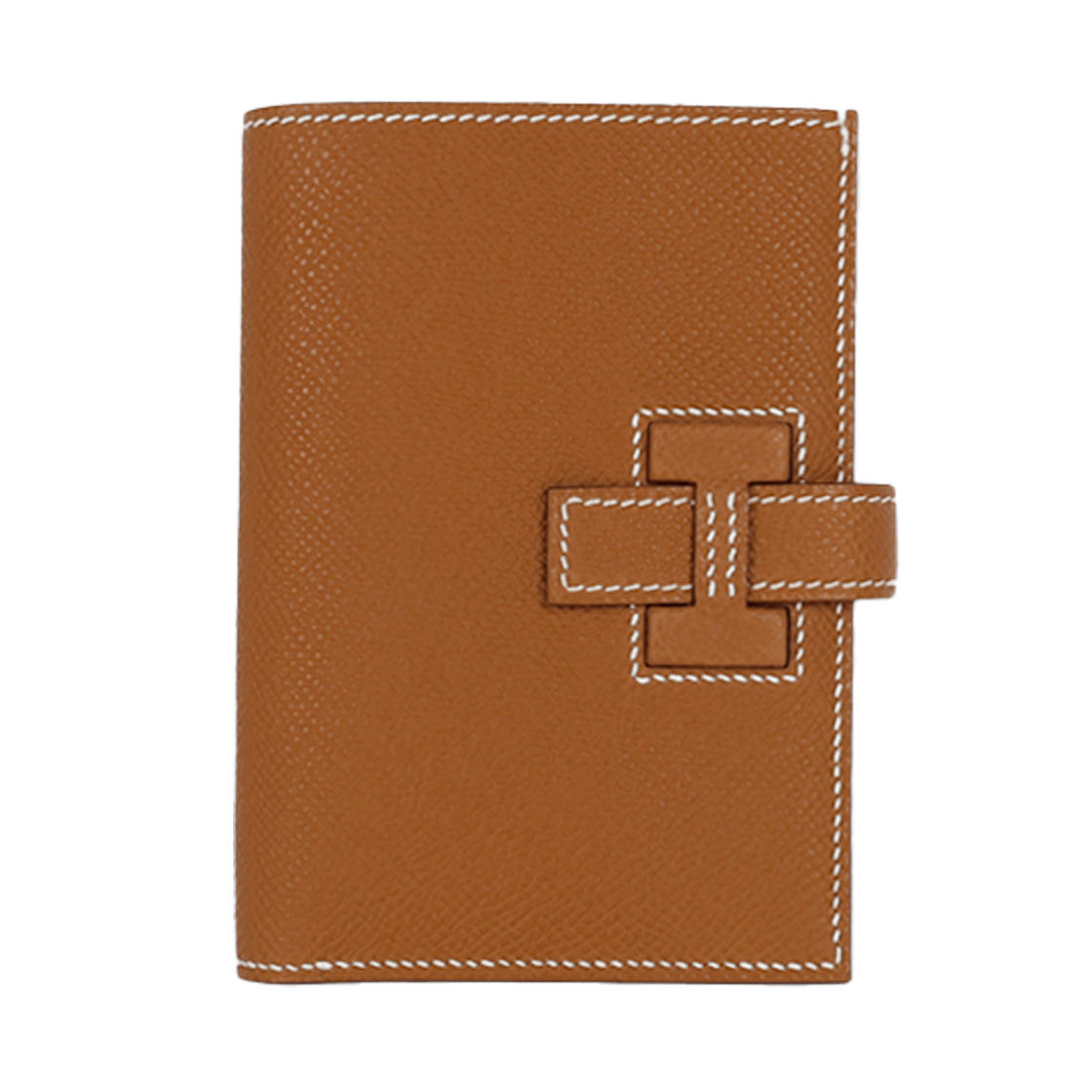 ITVSDO2R46LP Hermes New H Passant Compact Wallet Gold