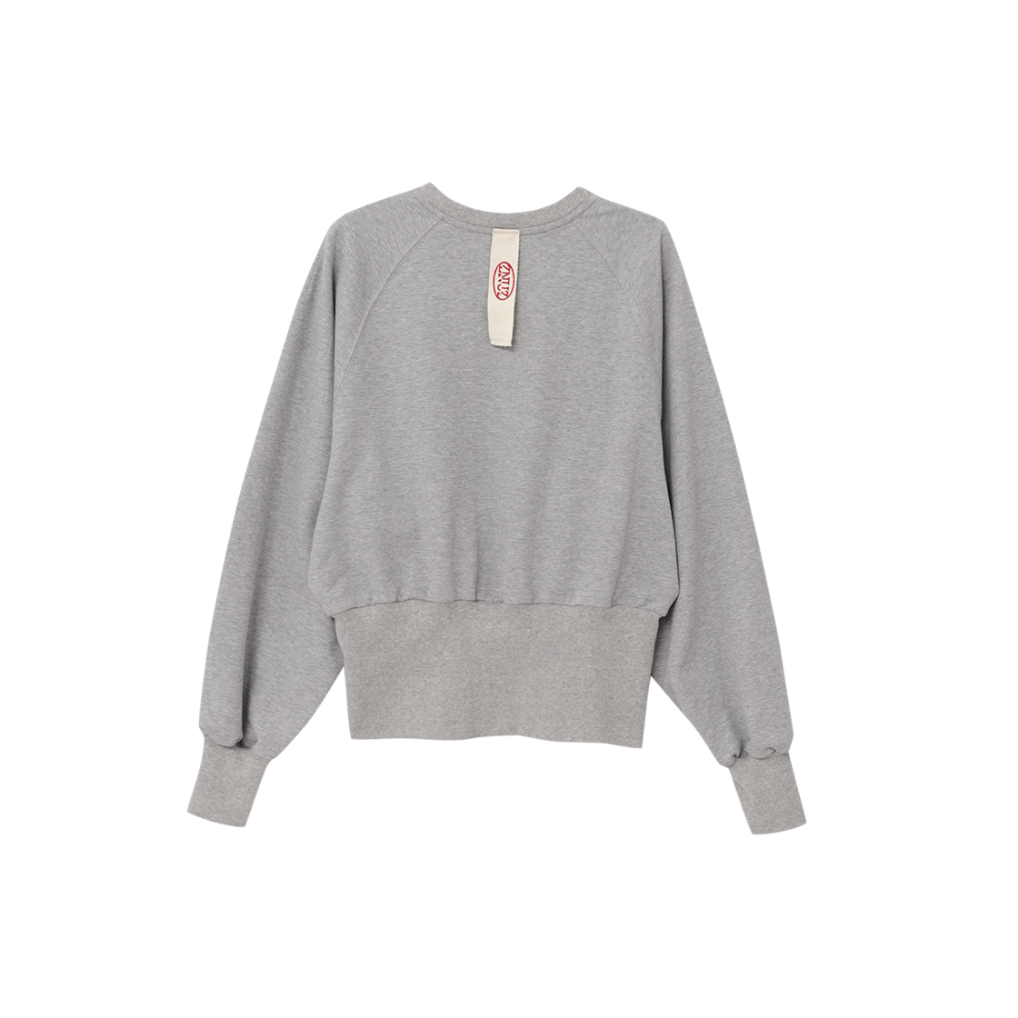 제뉴즈 립 지퍼 스웨트셔츠 - 멜란지그레이(Znuz Rib Zipper Sweatshirt - M/Grey) - 2