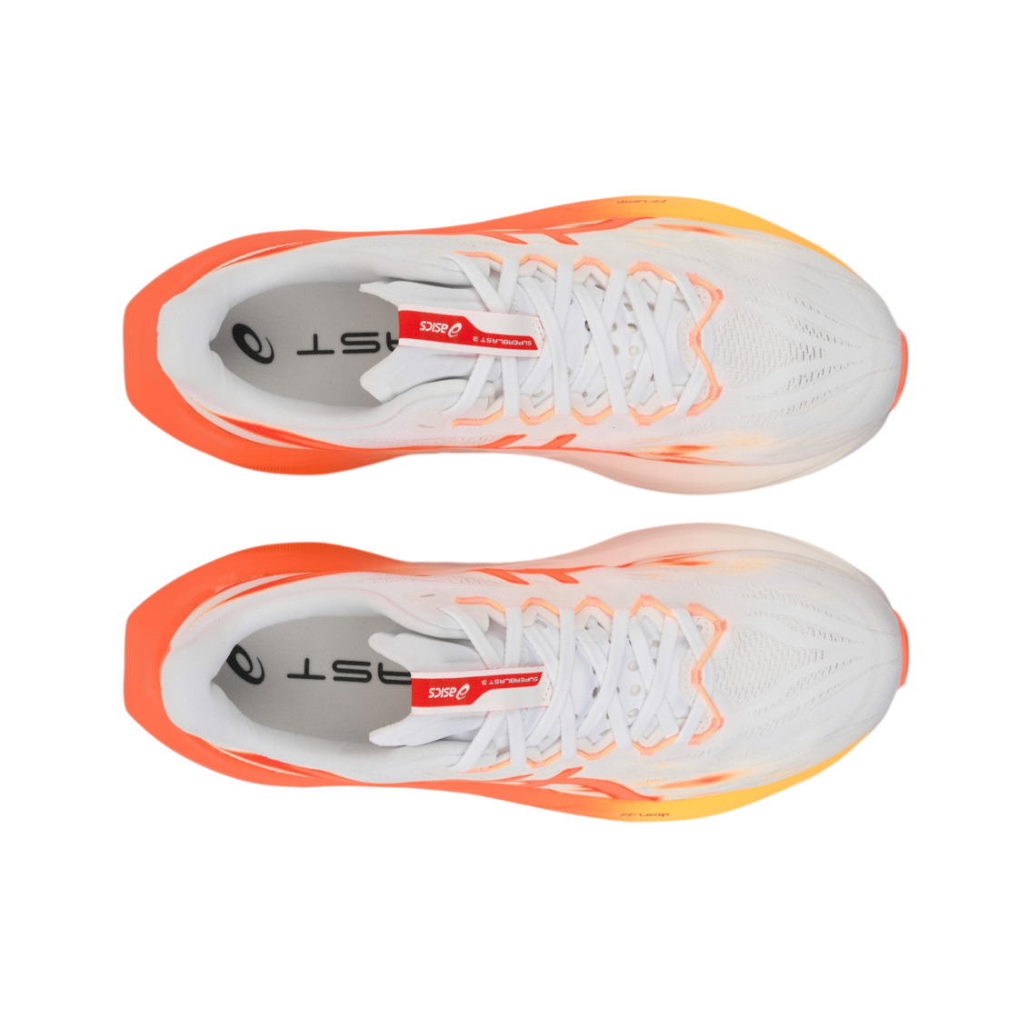 아식스 슈퍼블라스트 3 화이트 오렌지 글로우(Asics Superblast 3 White Orange Glow) - 5