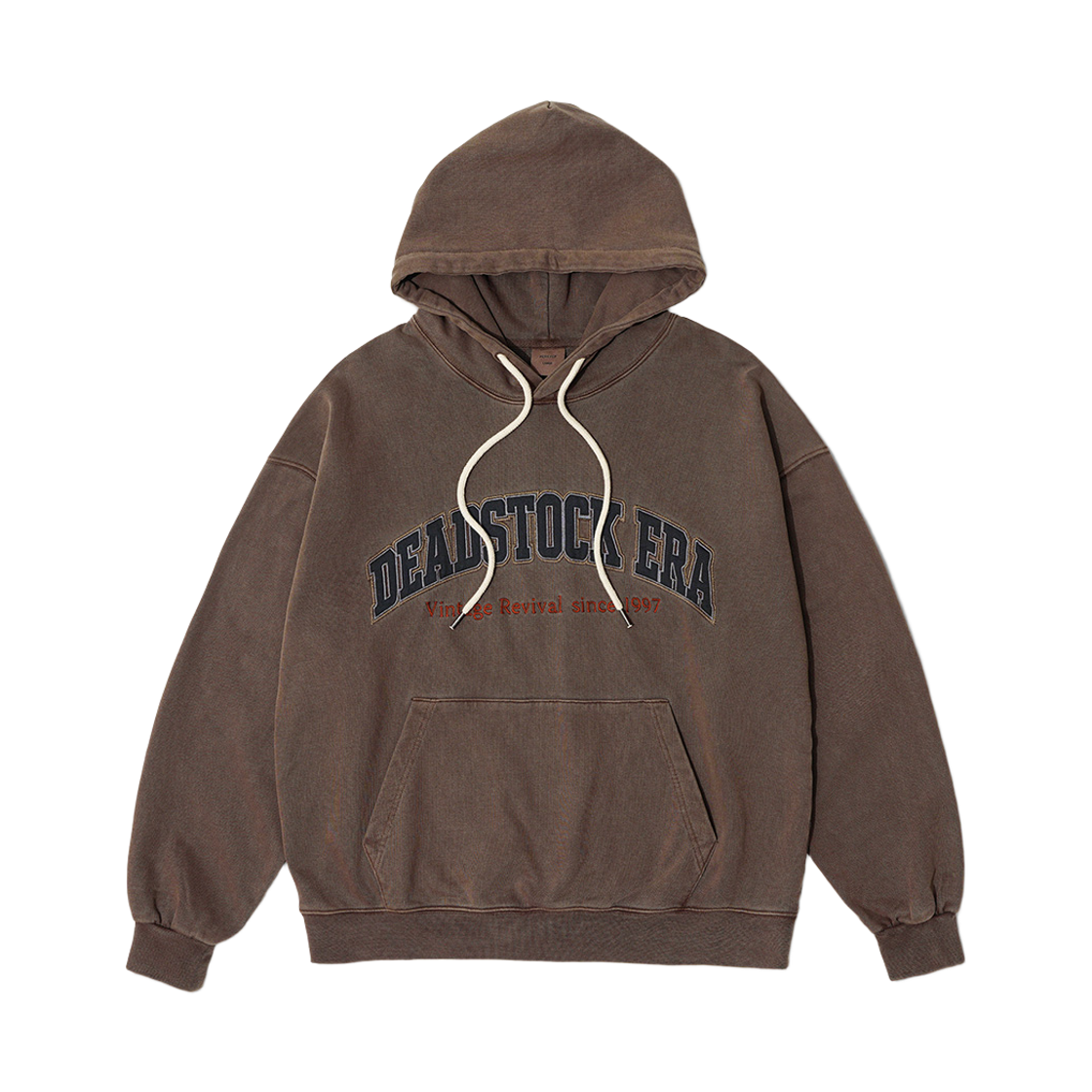 KHHD4715_brown_29 PERSTEP Deadstock Era Heavy Pigment Hoodie Brown KHHD4715
