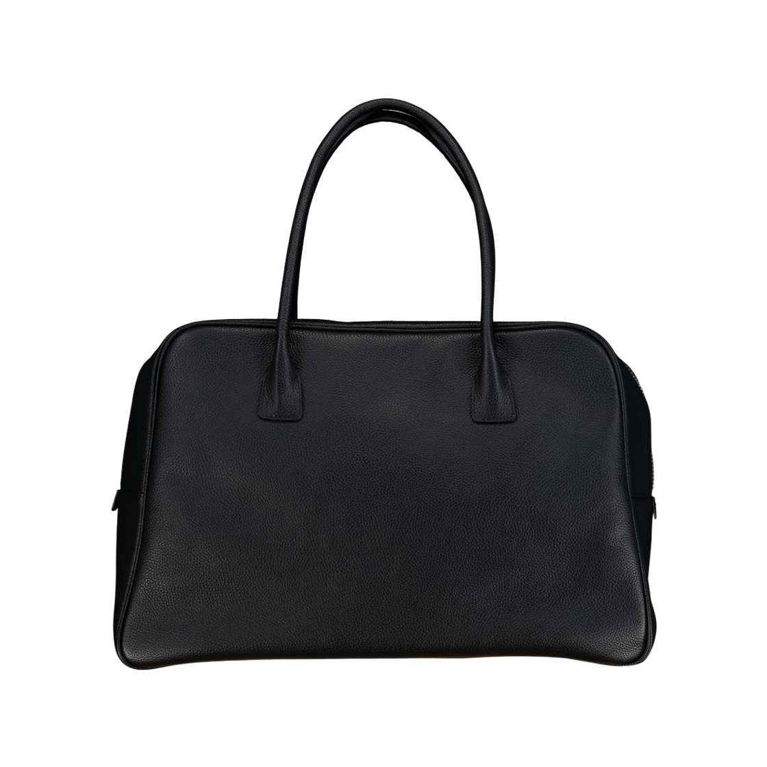 언더마이카 아카이브 맥시 레더 볼링 백 블랙(Undermycar Archive Maxi Leather Bowling Bag Black) - 4