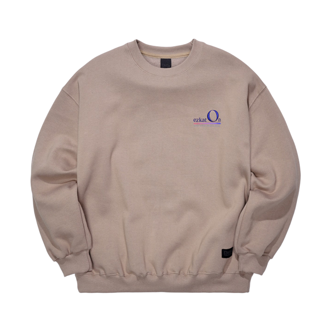YMMT6564_292 EZKATON Section Sweat Shirts Cocoa YMMT6564