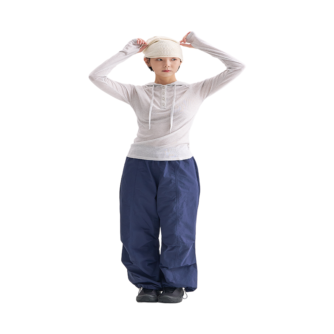 하이산 데일리 파라슈트 팬츠 세이지(Heisan Daily Parachute Pants - Sage) - 5