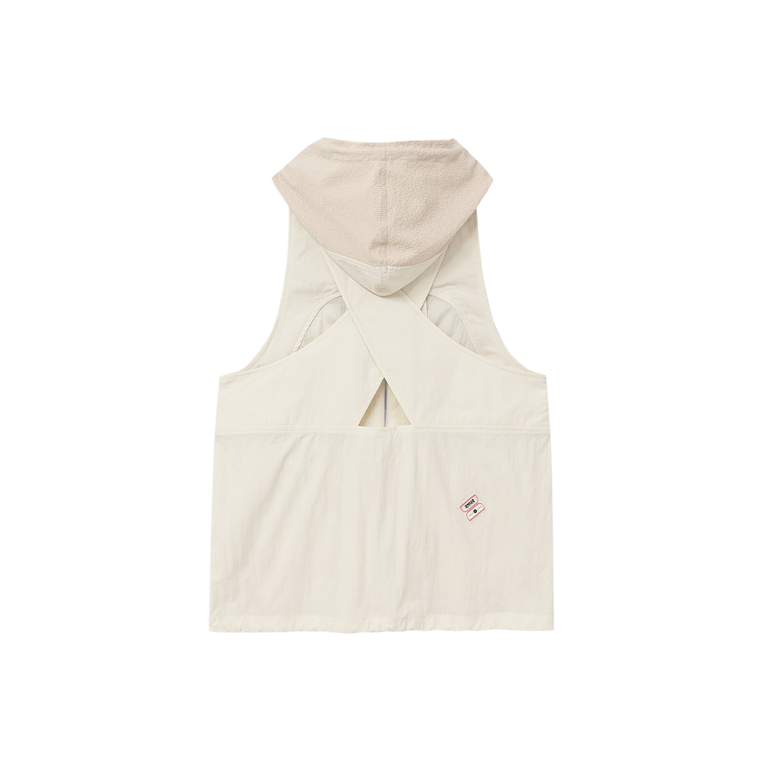 제뉴즈 트리밍 후디즈 베스트 - 아이보리(Znuz Triming Hoodiez Vest - Ivory) - 2