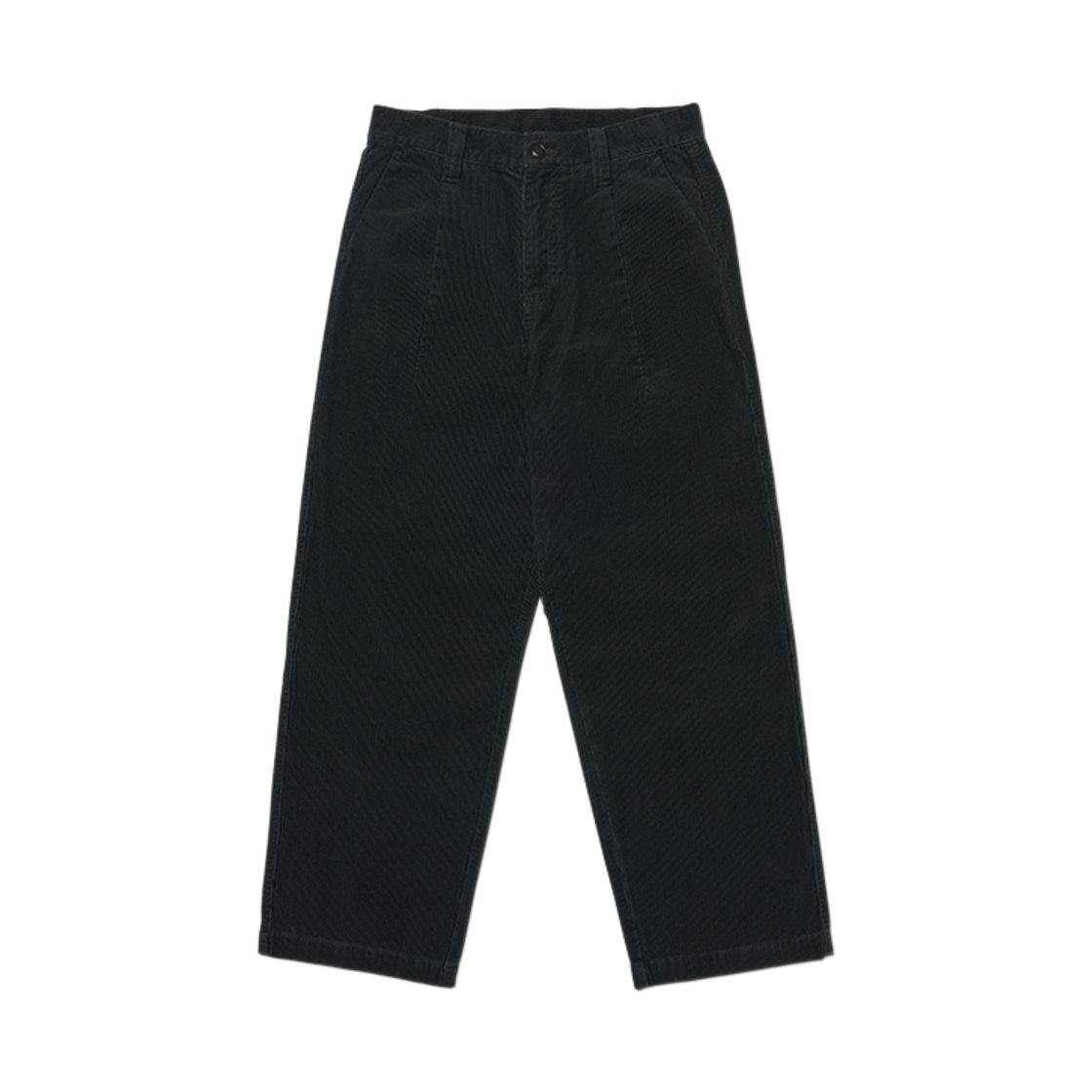 NMWF62PT08BLK NOMANUAL Washed Cotton Corduroy Pants Black