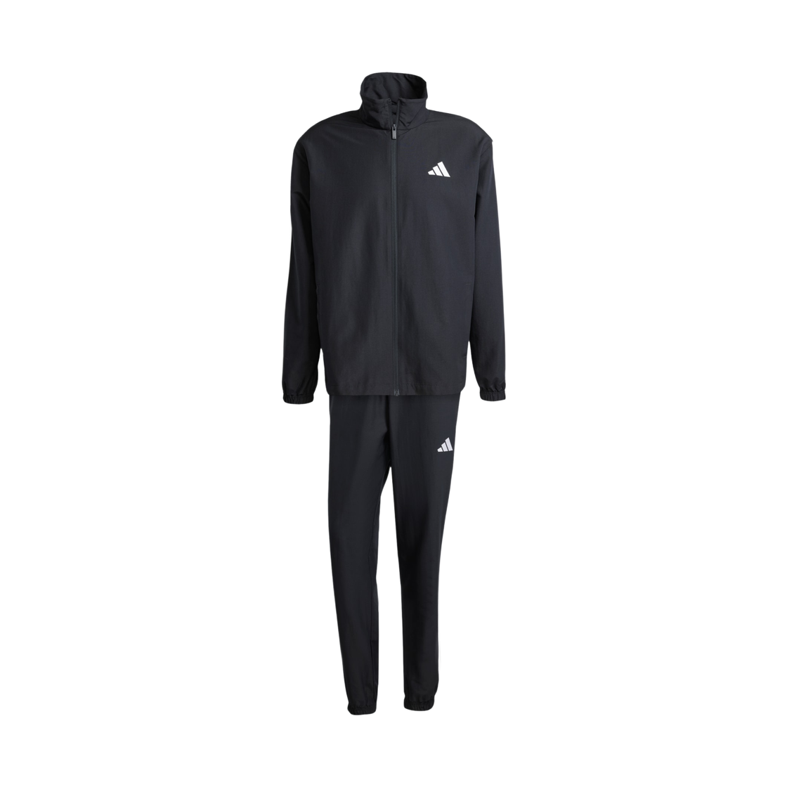 JI8849 Adidas 3-Stripes Woven Tracksuit Black - KR Sizing