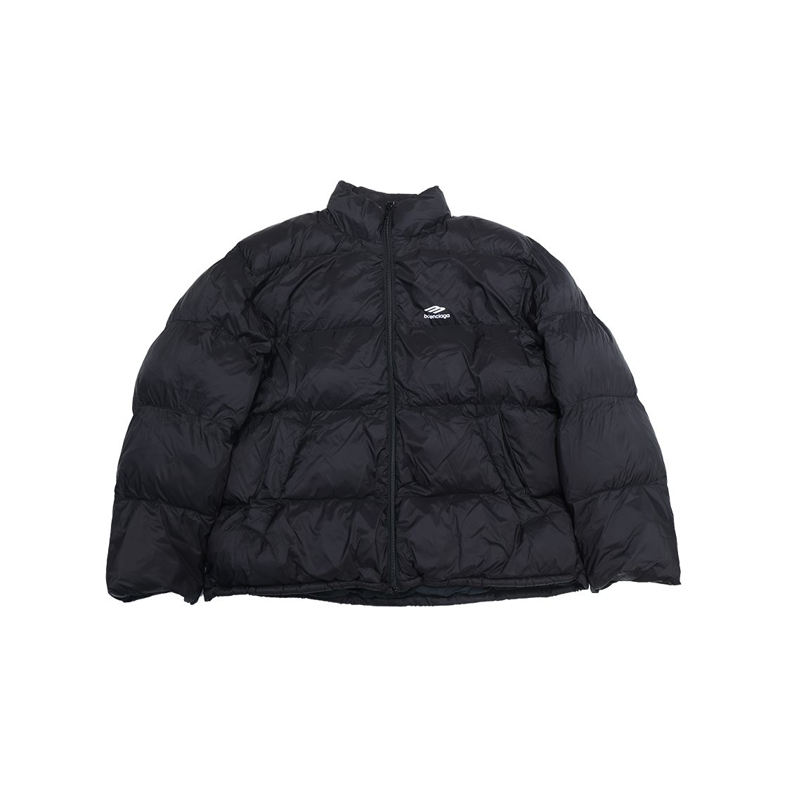 ITJ4PD2VDS75 Balenciaga Sports Icon Ski Puffer Nylon Black