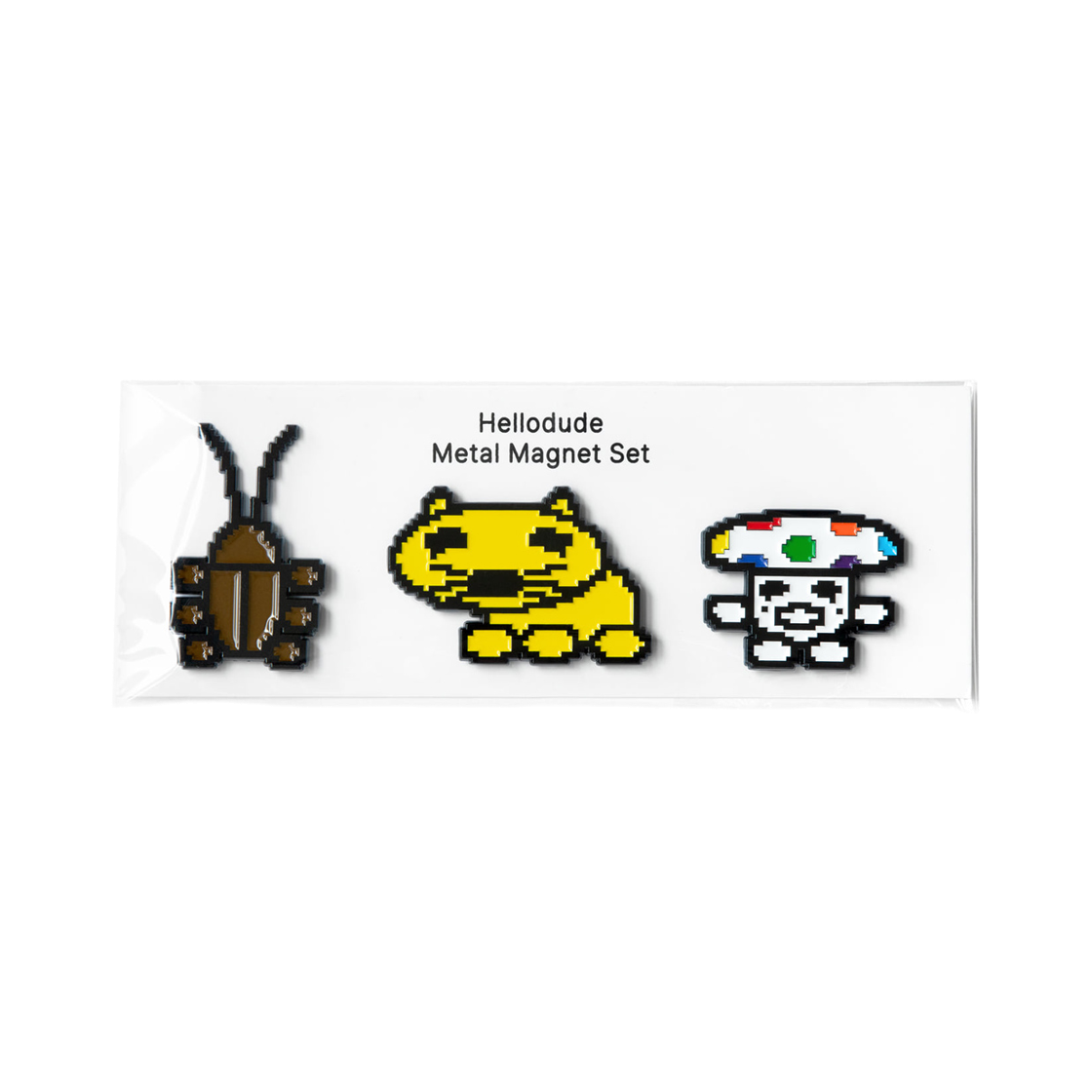 헬로듀드 메탈 마그넷 세트 (3pcs)(Hellodude Metal Magnet Set (3pcs))
