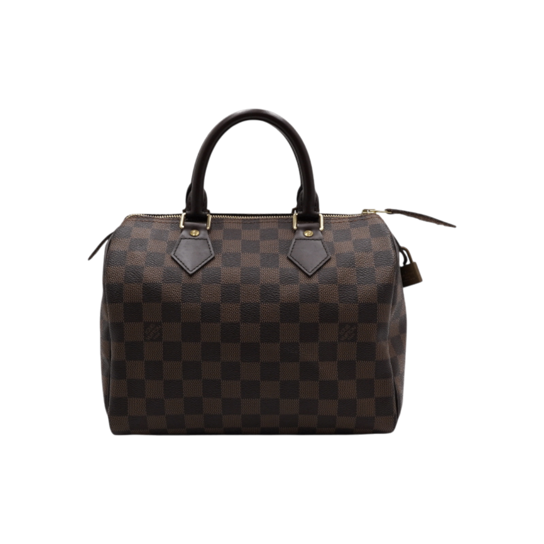 ITS5JDEUQEHR Louis Vuitton Damier Ebene Canvas Speedy 25 Tote Bag