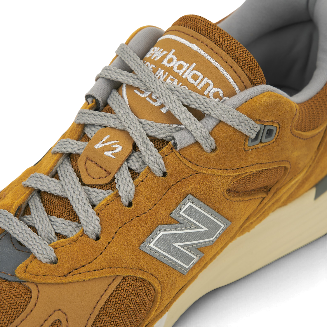 뉴발란스 991v2 메이드 인 UK 옐로우 실버(New Balance 991v2 Made in UK Yellow Silver) - 7